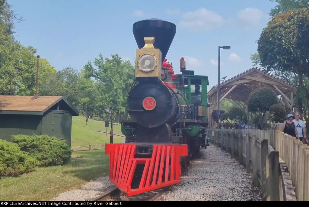 Worlds of Fun Railroad 33 "Eli"